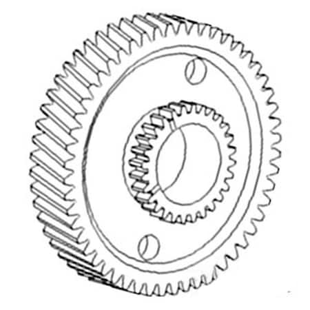 Aftermarket 3rd Gear Fits FordNew Holland 2030 2130 3500 NAA NAB 2000 2031 21 8N7102
